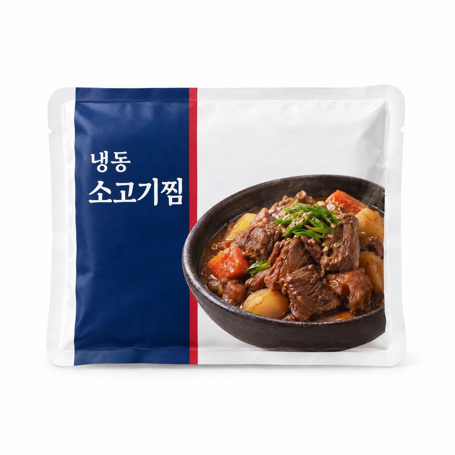 냉동 소고기찜 800g